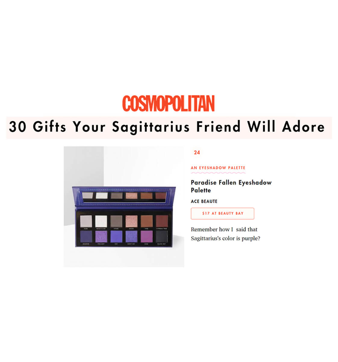 Cosmopolitan Ace Beauté
