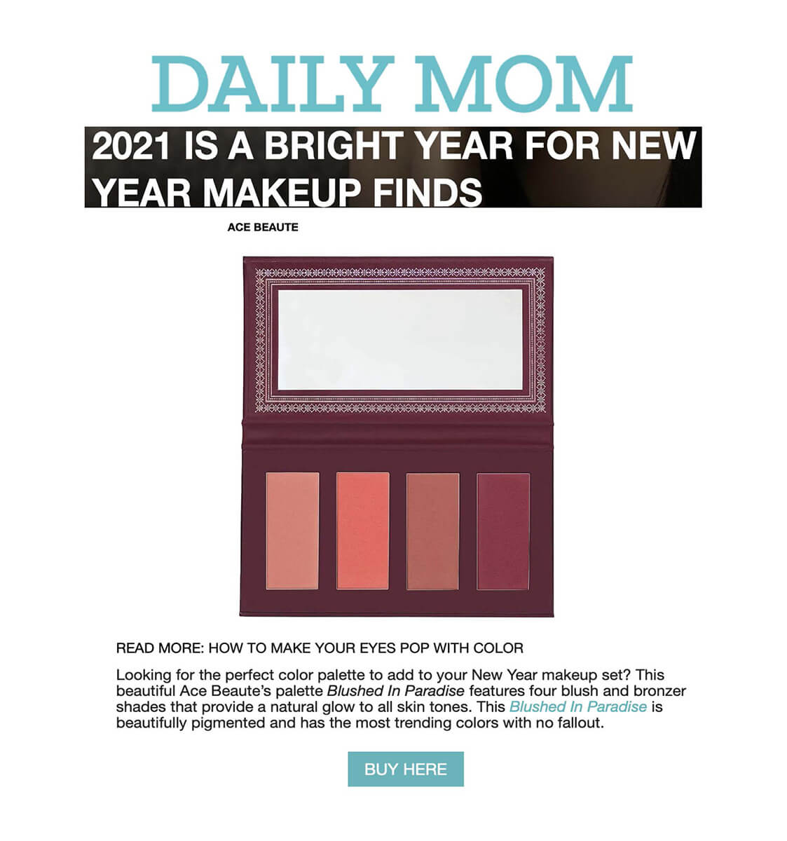 Daily Mom Ace Beauté