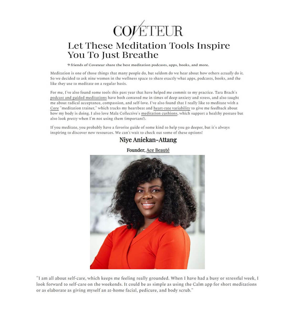 Coveteur Ace Beauté