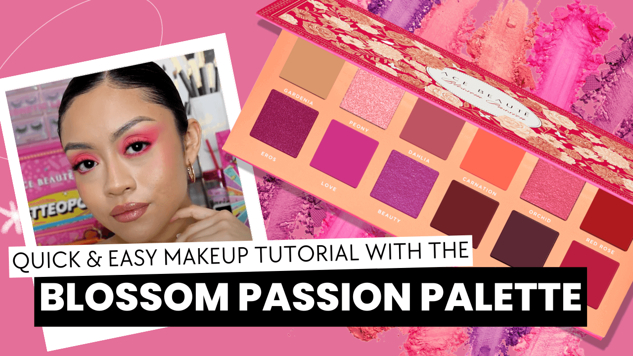 Quick & Easy Makeup Tutorial with the Blossom Passion Palette