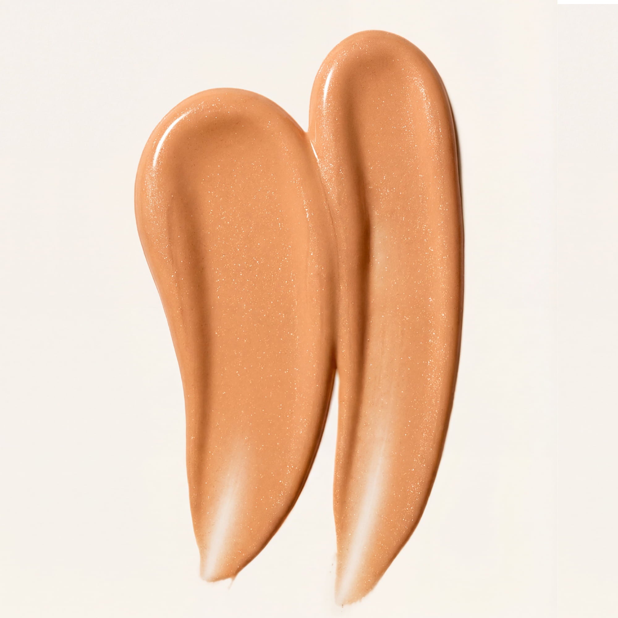 Liquid highlighter texture for glass skin glow

