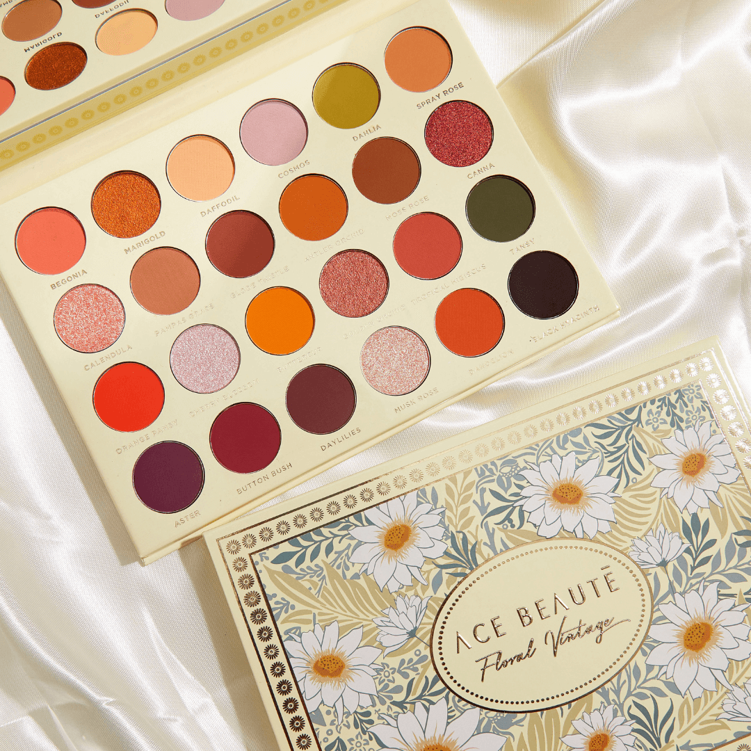 Ace Beauté Floral Vintage Palette